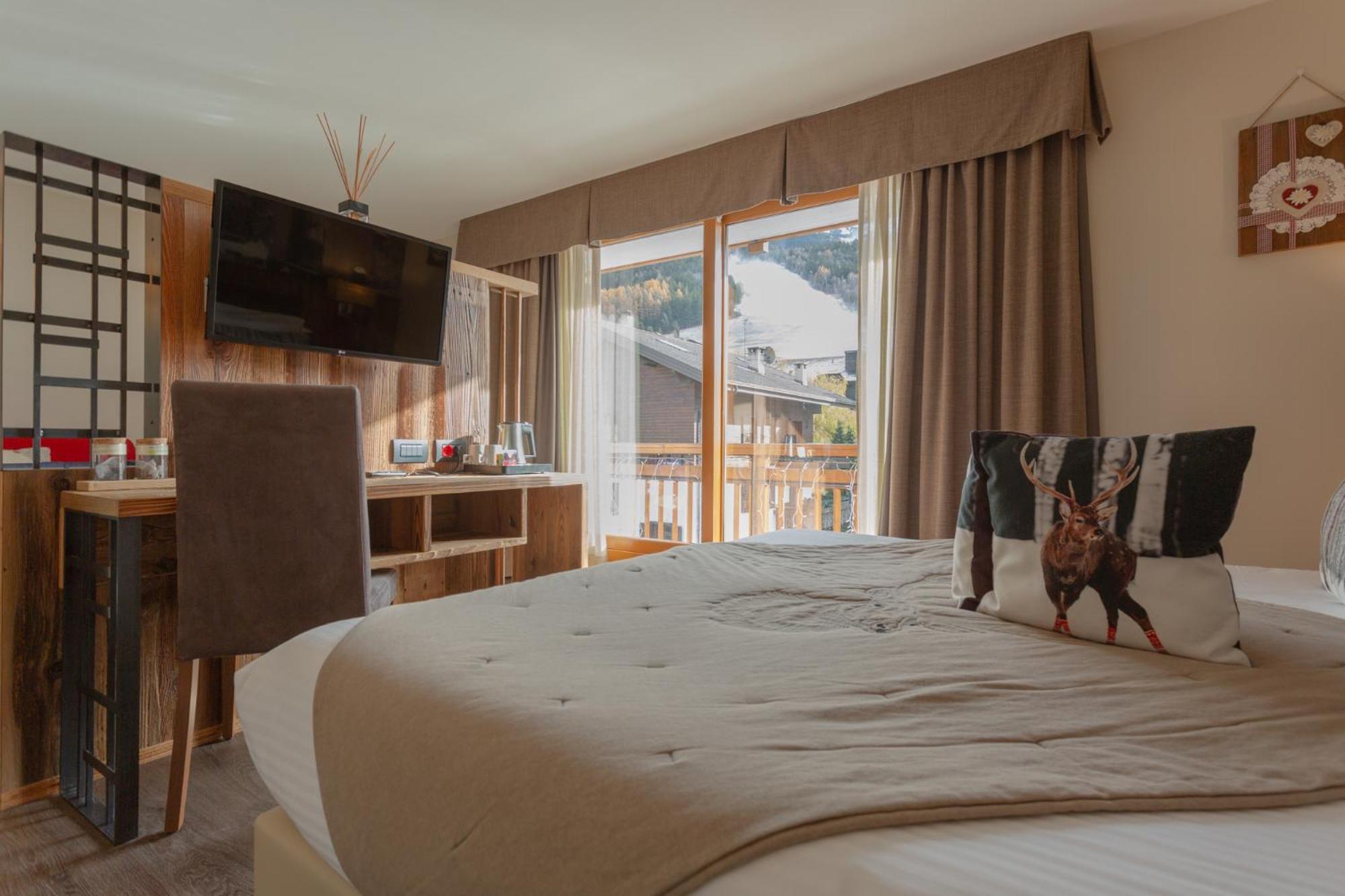 Olimpia Hotel Bormio Bagian luar foto